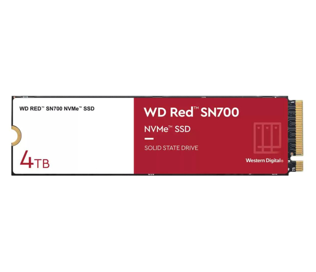 Sandisk 4TB M.2 PCIe NVMe Red SN700 - 691669 - zdjęcie
